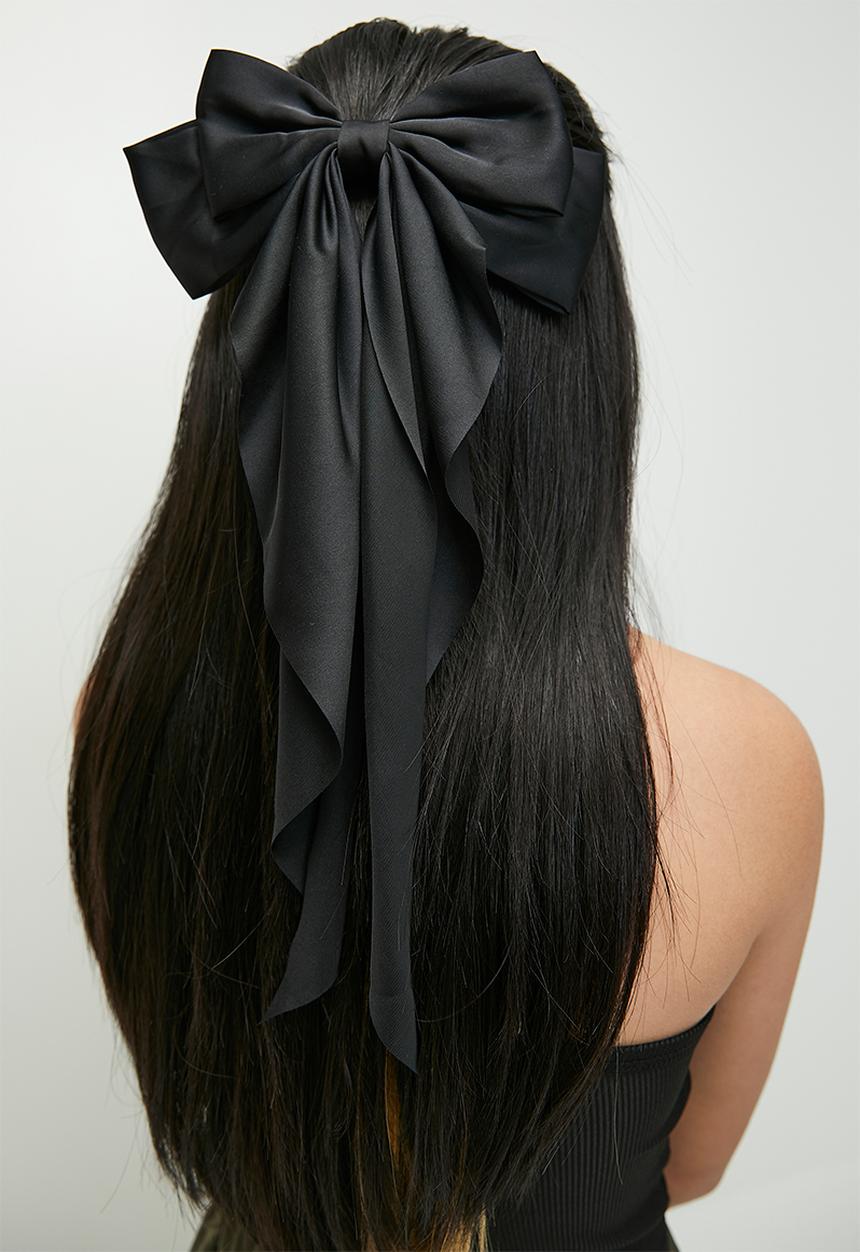 Pop Candy - Bowknot hair clip-black