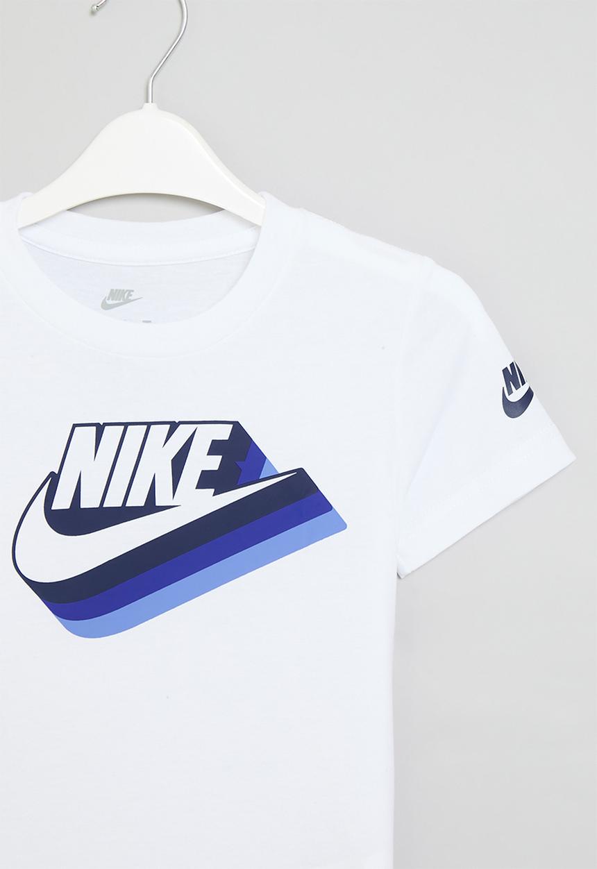 Nike - Nkb gradient futura ss tee - white