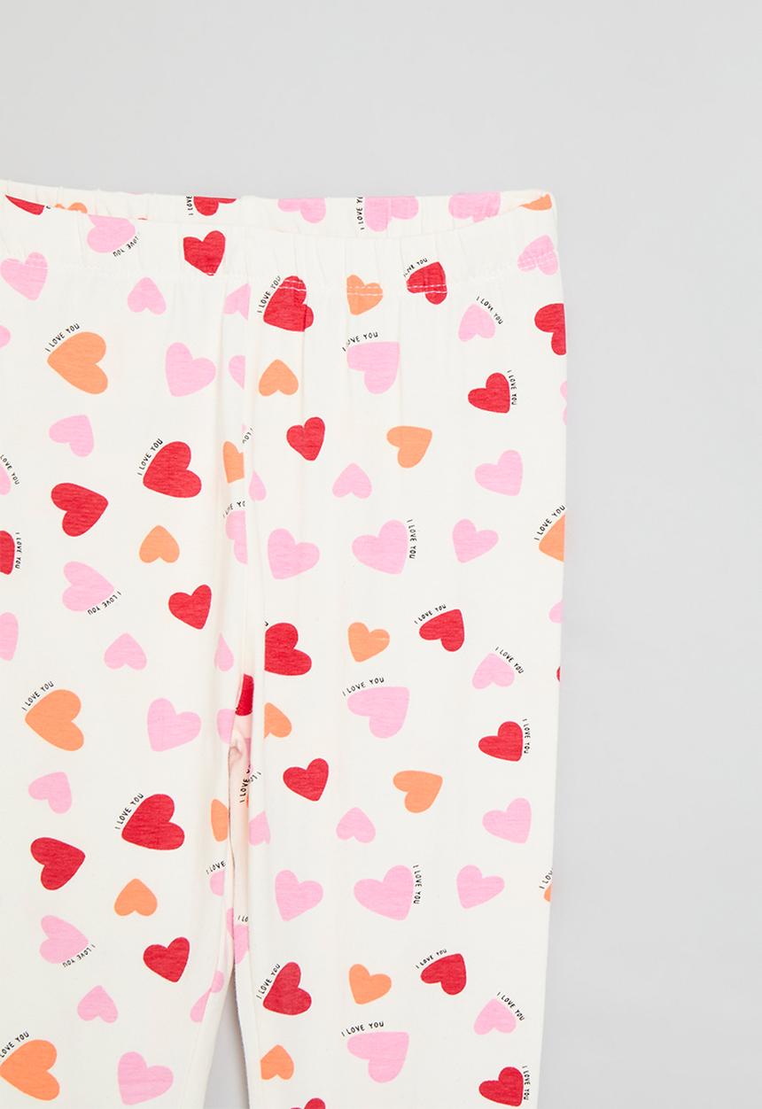 MINOTI - Aop leggings - off white