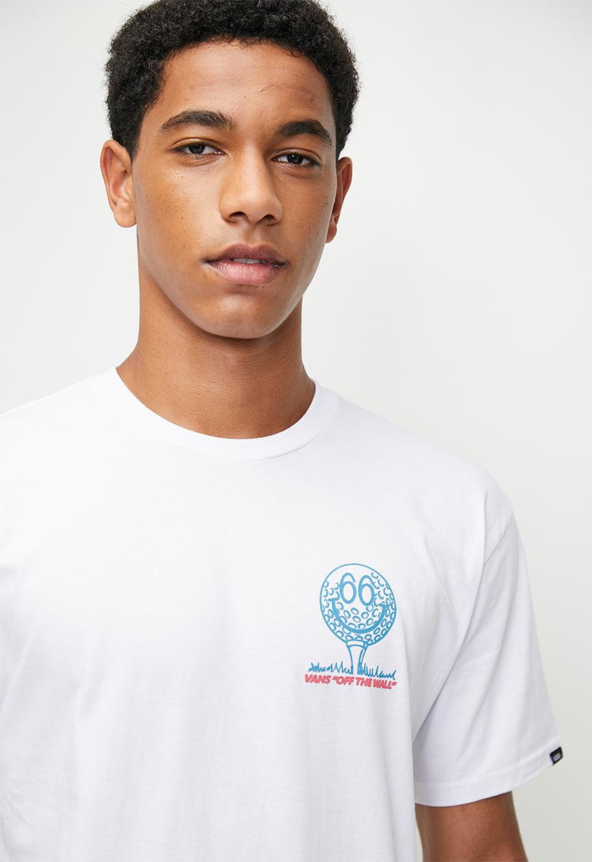 Vans - Long shot short sleeve tee - white