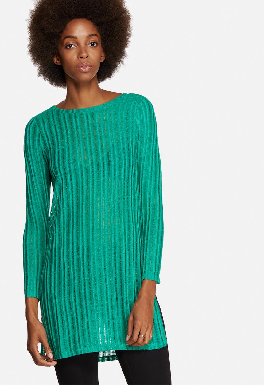 Vero Moda - Tina Rib Slit Top