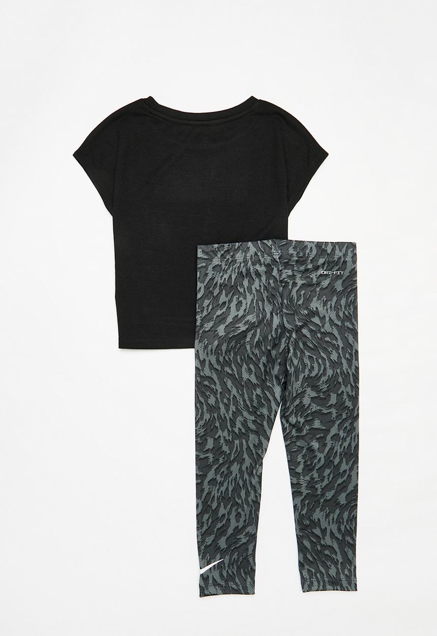 Nike - Nkg nike veneer legging set - smoke grey