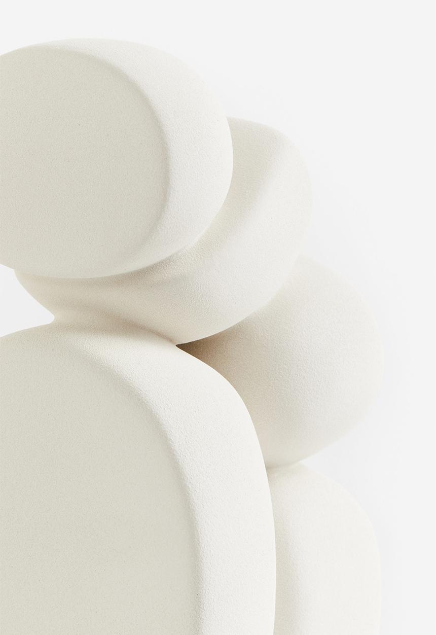 H&M - Stoneware bookend - white