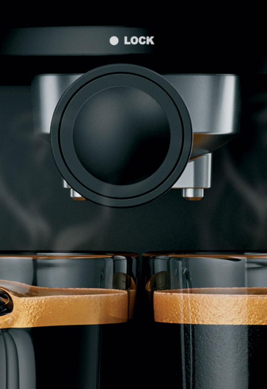 Swan - Espresso Coffee Maker - Black