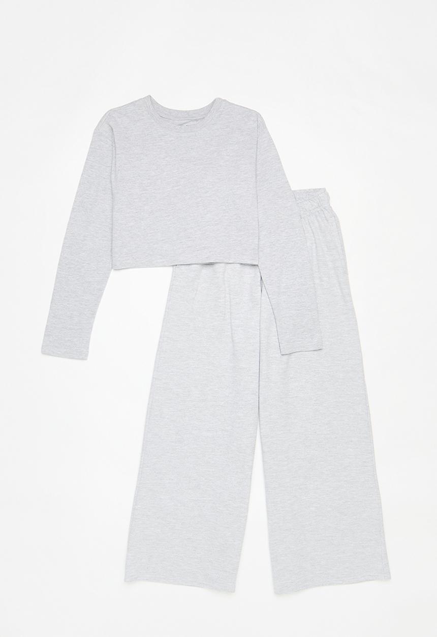 Pop Candy - Jogger & tee set - grey
