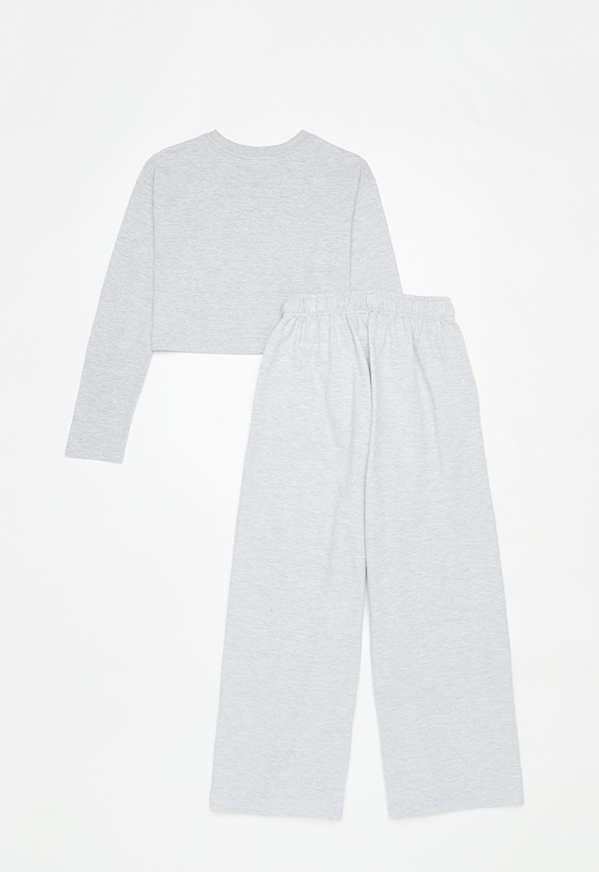 Pop Candy - Jogger & tee set - grey