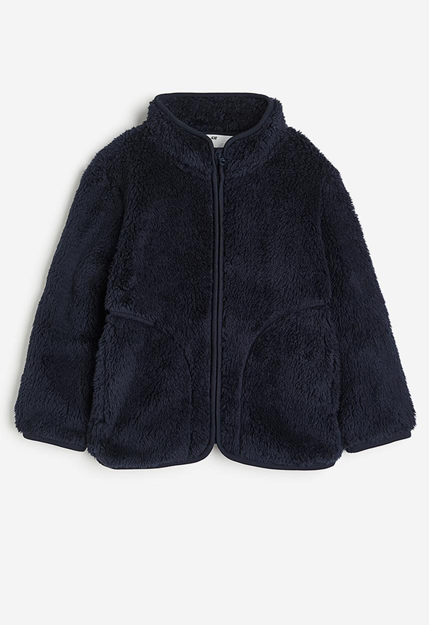 H&M - Pile jacket - blue