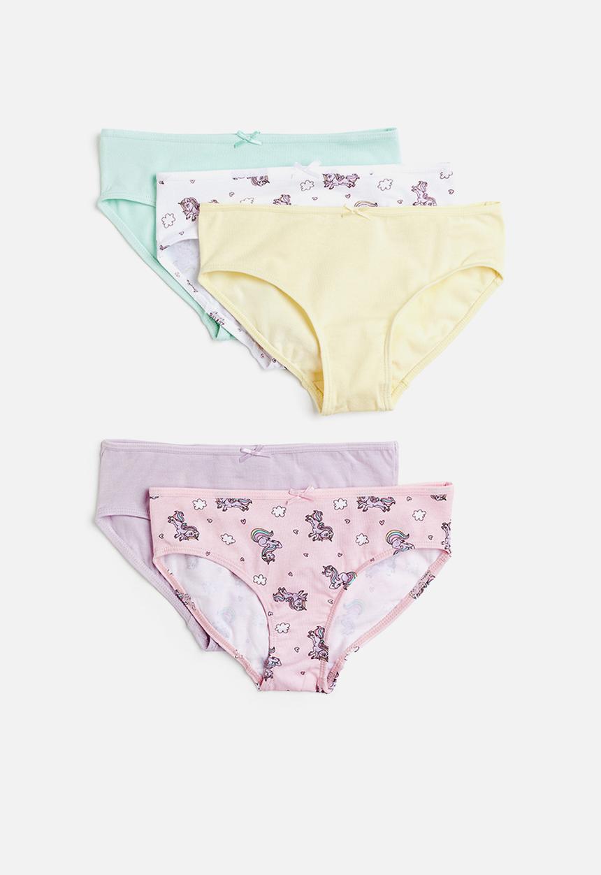 H&M - 5-pack cotton briefs - multi 