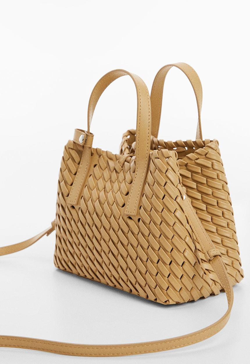 MANGO - Bag diego - light beige