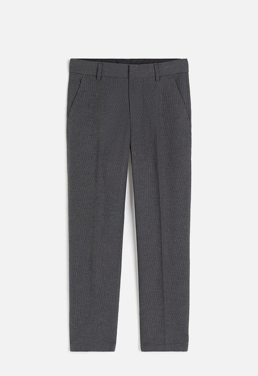 H&M - Textured suit trousers - dark grey