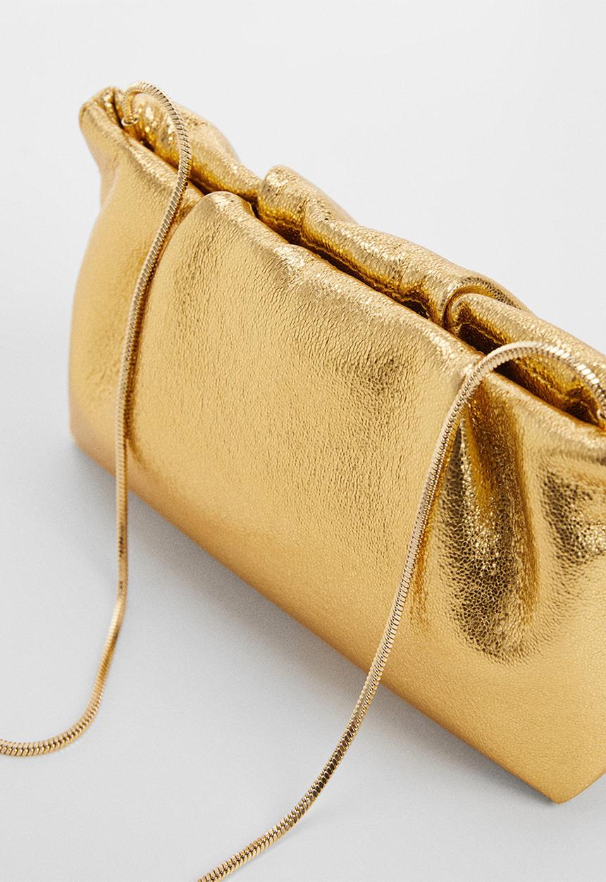 MANGO - Bag feria - gold