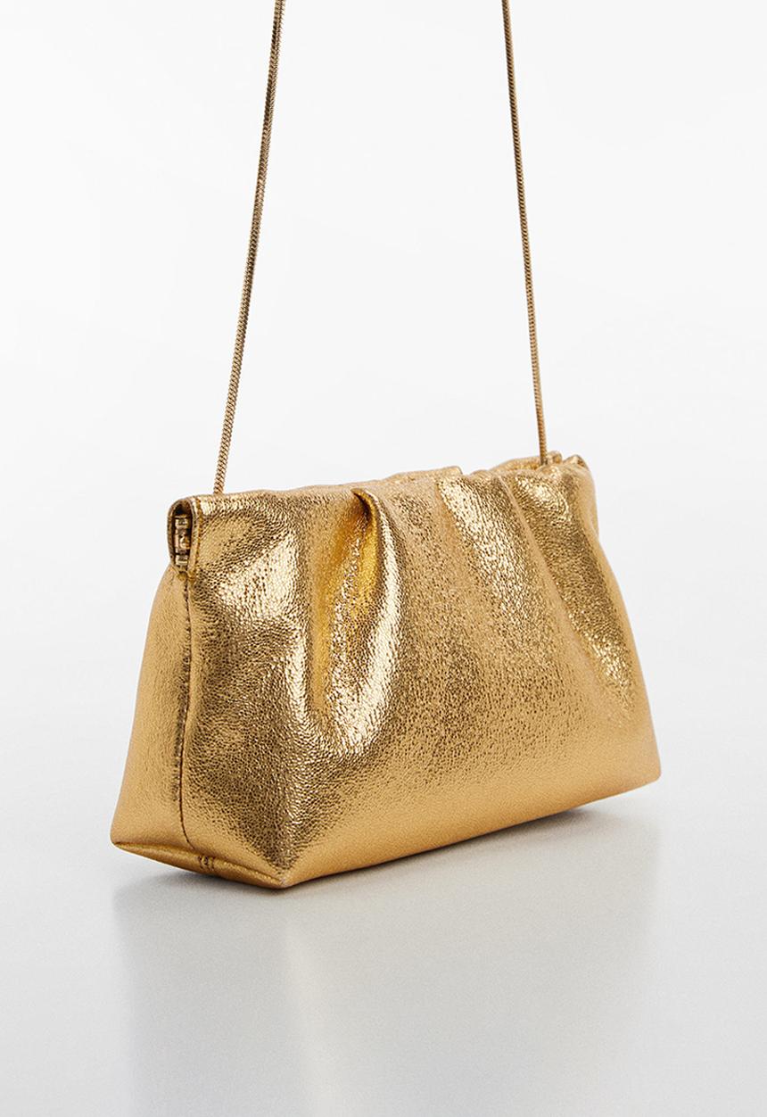 MANGO - Bag feria - gold