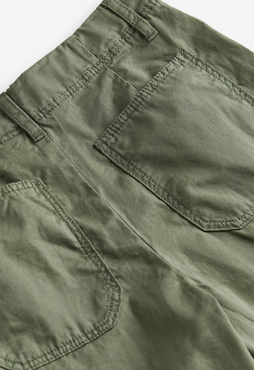 H&M - Cotton cargo trousers - green