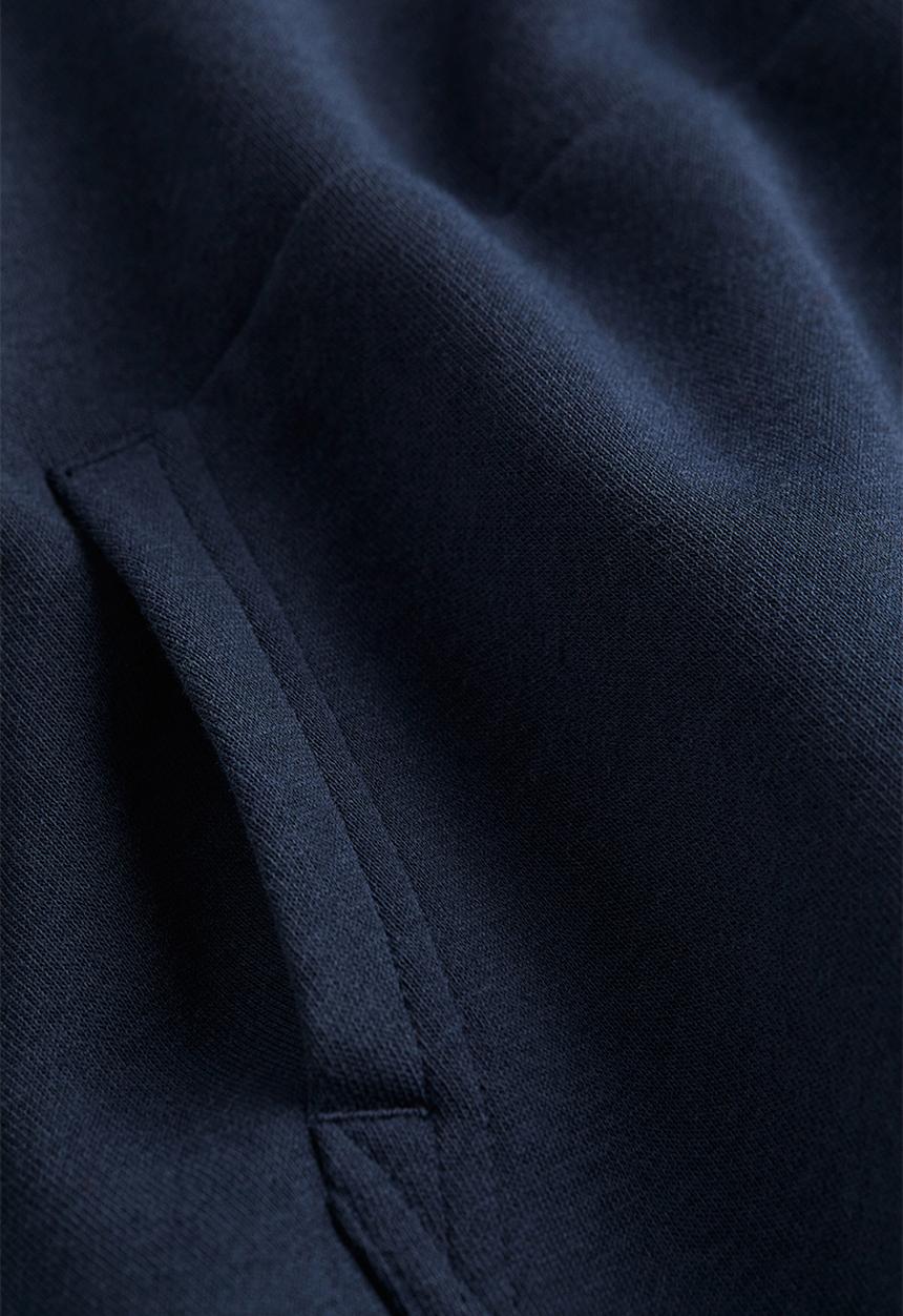 H&M - Printed hoodie - dark blue boston