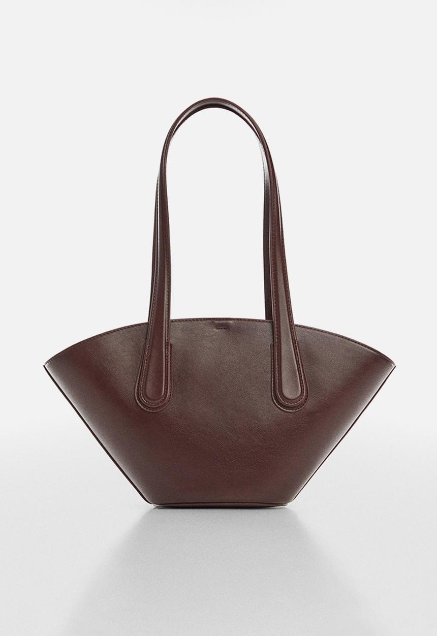 MANGO - Bag monste - dark brown