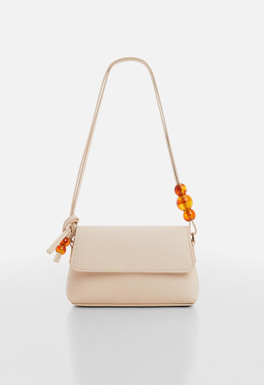 MANGO - Bag pachuru - beige