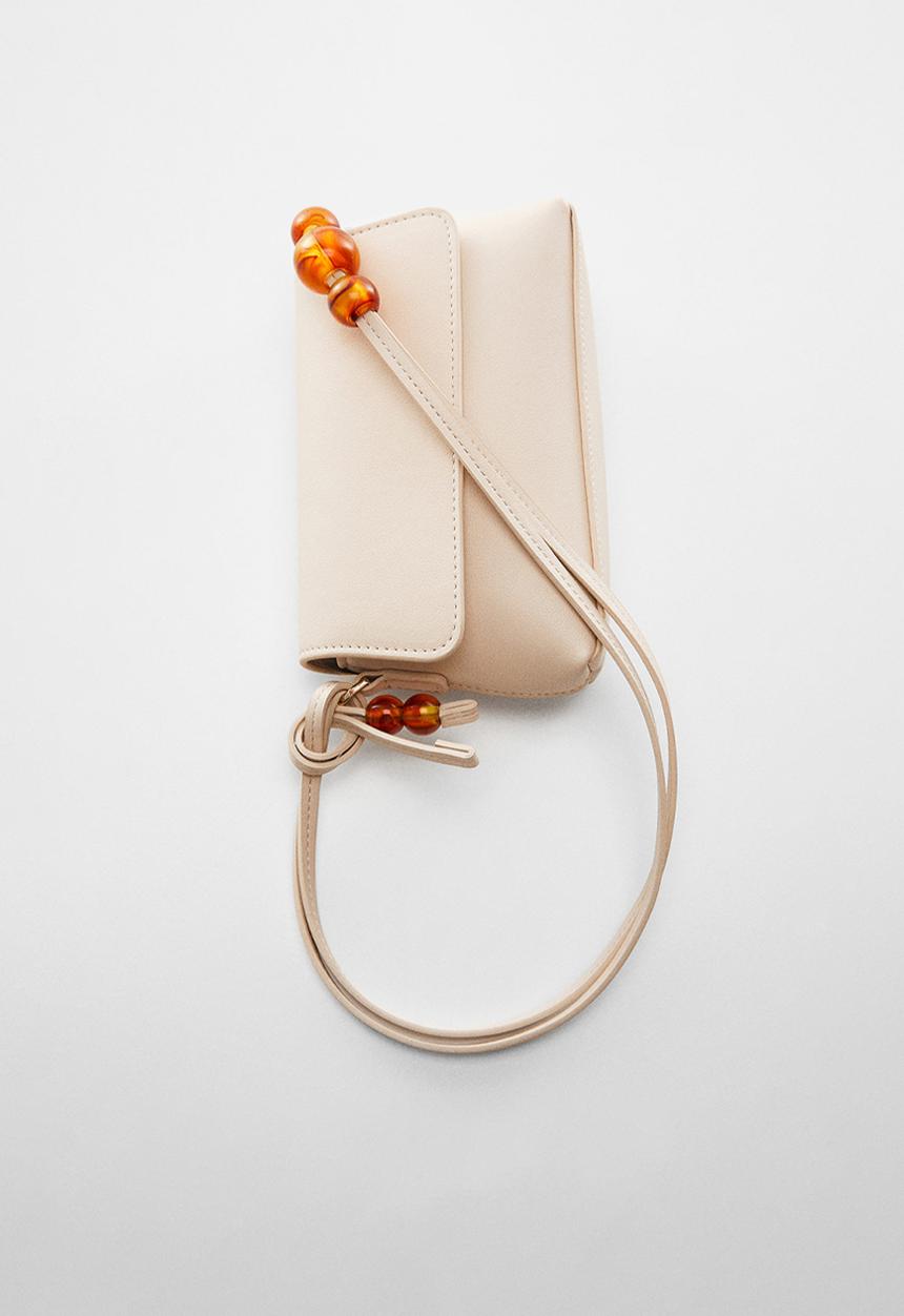 MANGO - Bag pachuru - beige