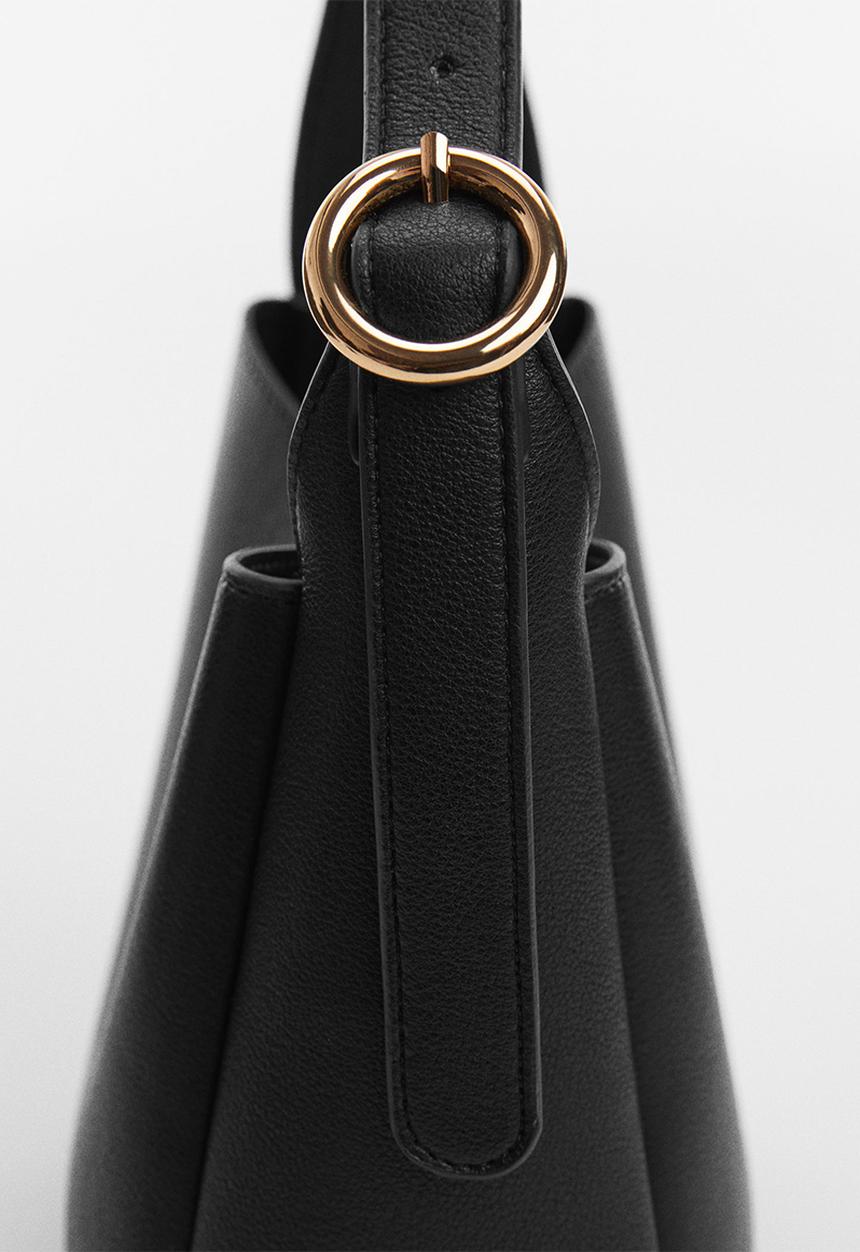 MANGO - Bag salva - black