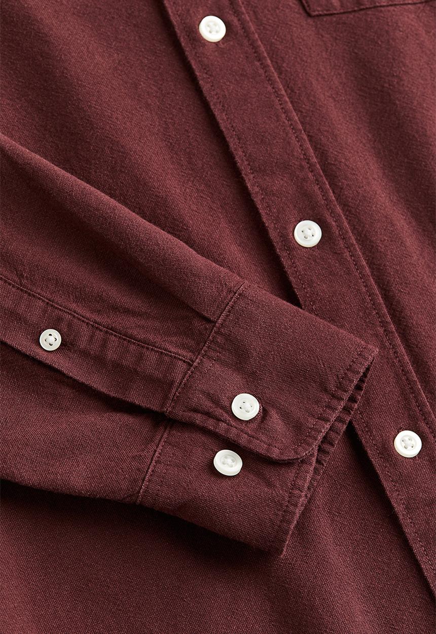 H&M - Regular fit oxford shirt - red