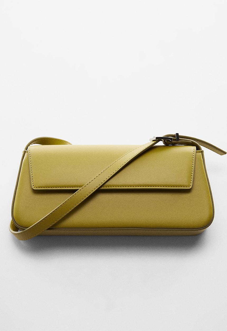 MANGO - Bag simple - bright yellow