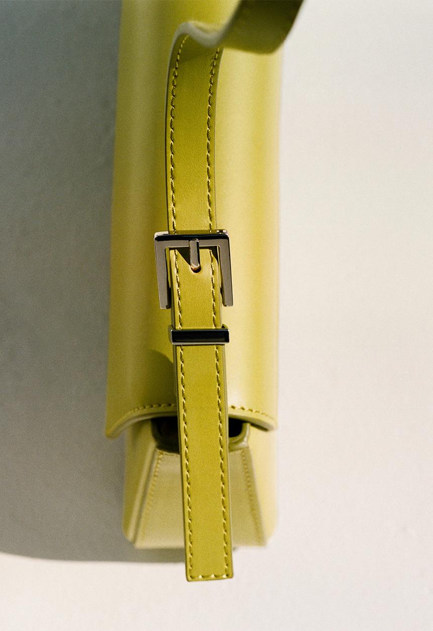 MANGO - Bag simple - bright yellow