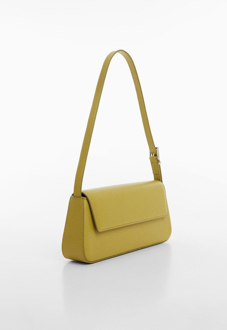 MANGO - Bag simple - bright yellow