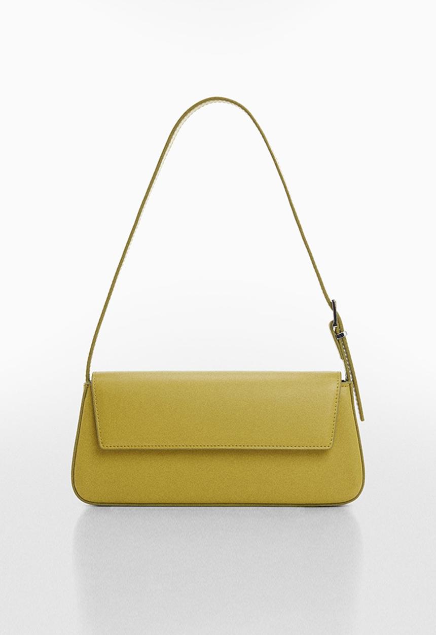 MANGO - Bag simple - bright yellow