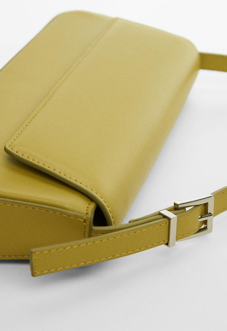MANGO - Bag simple - bright yellow