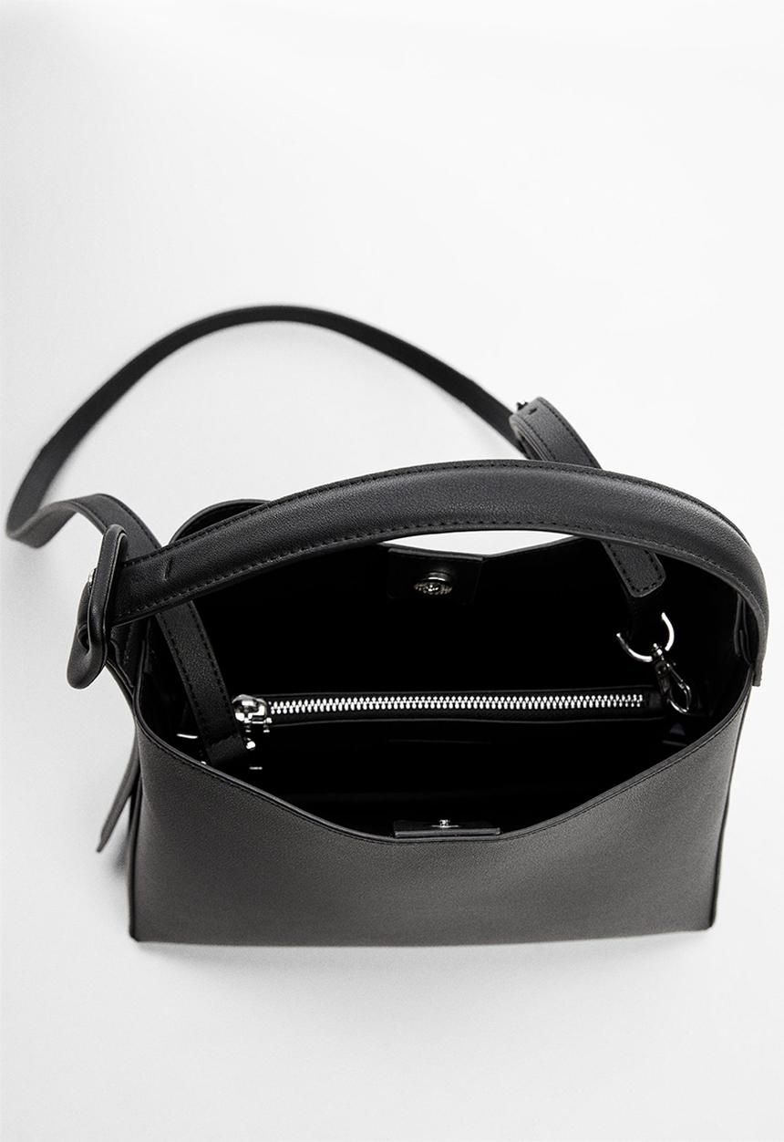 MANGO - Bag winnie - black