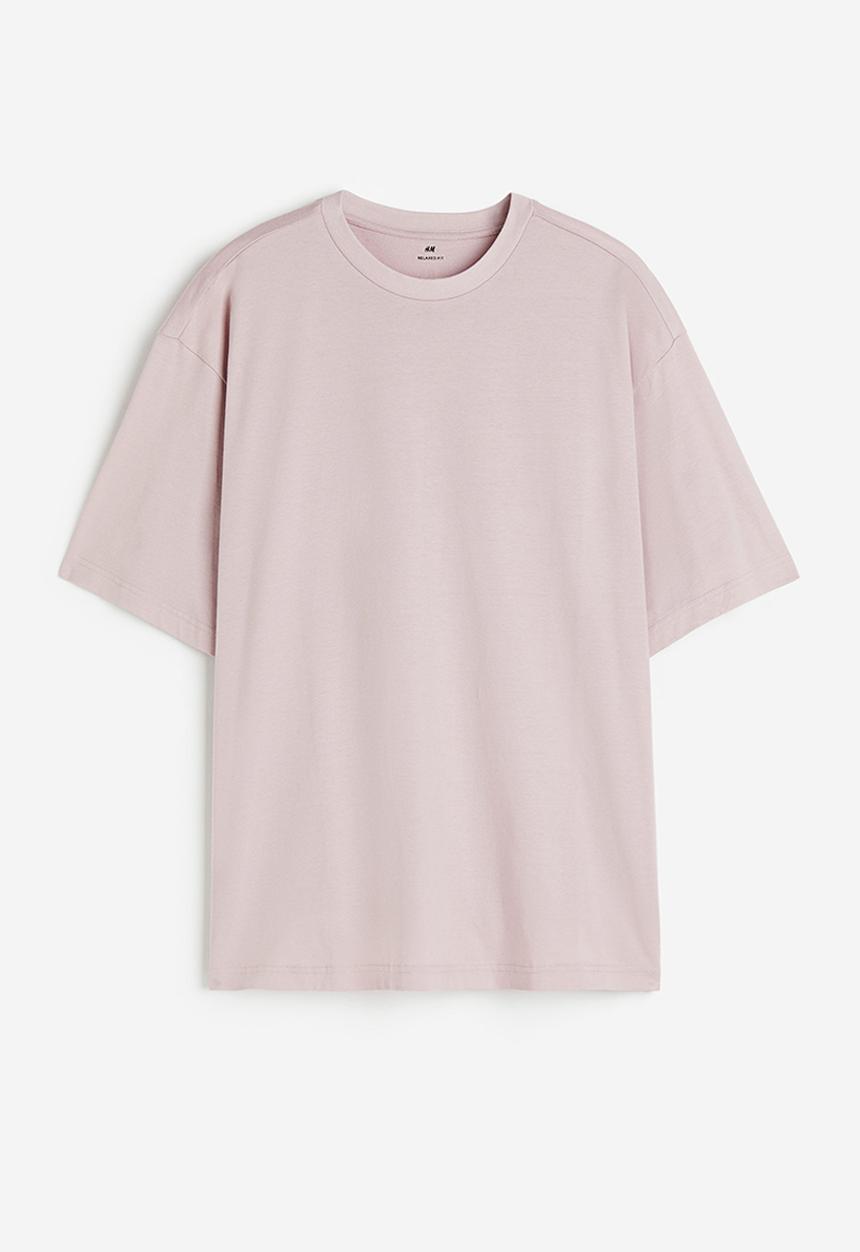 H&M - Loose fit T-shirt - pink