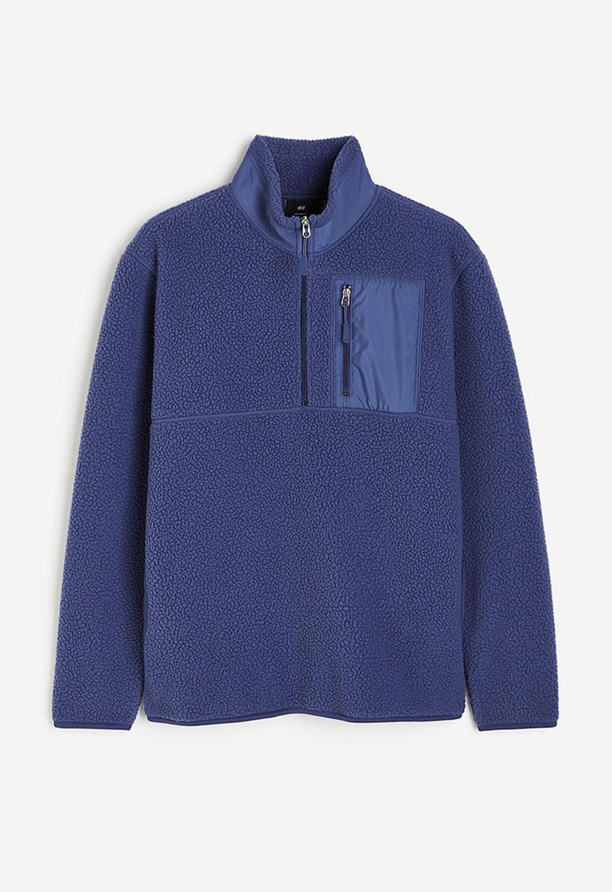 H&M - Thermolite® regular fit teddy top - blue