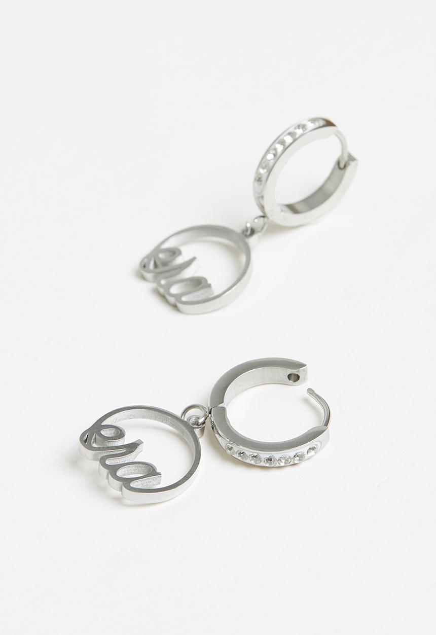 ERA by DJ Zinhle - Era Precious Drop Earrings - Silver