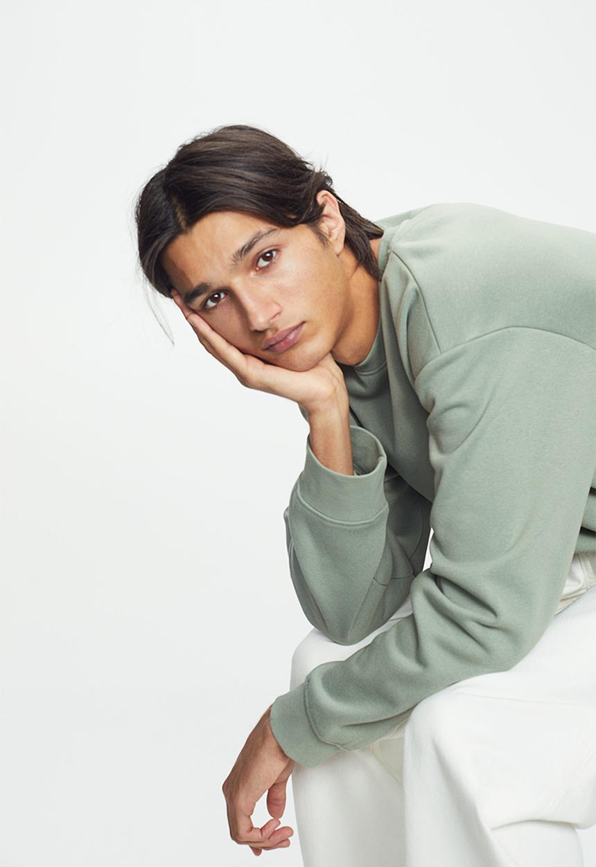 H&M - Loose fit sweatshirt - green