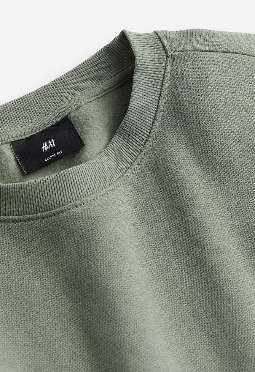 H&M - Loose fit sweatshirt - green