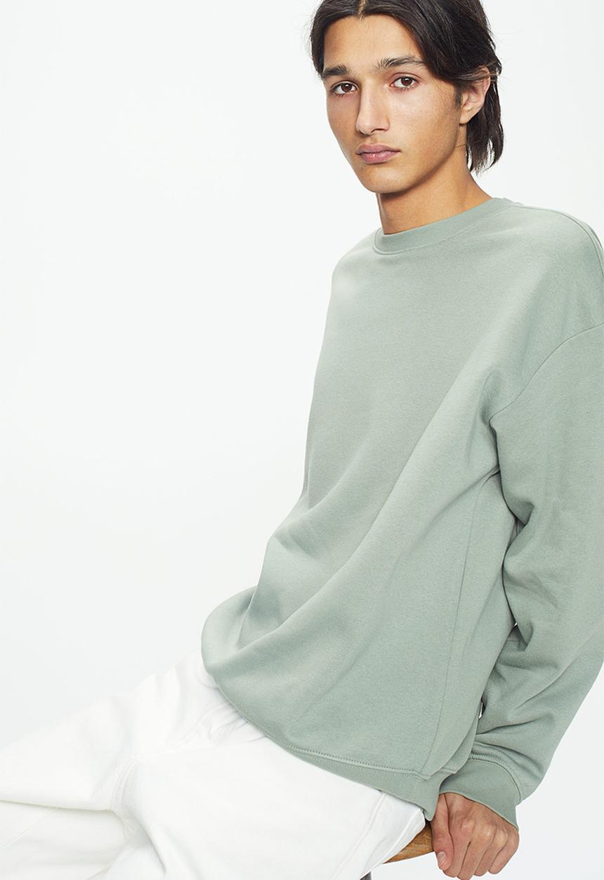 H&M - Loose fit sweatshirt - green