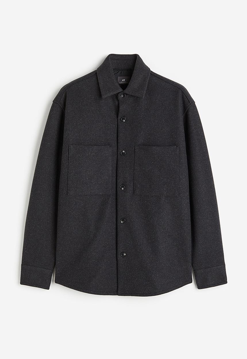 H&M - Loose fit overshirt - grey