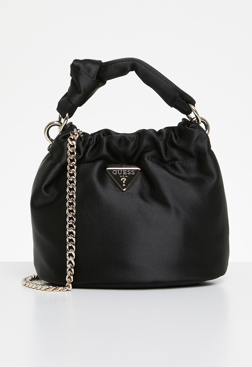 GUESS - Twiller top handle pouch - black