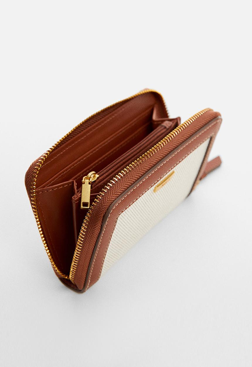MANGO - Wallet monaco - medium brown