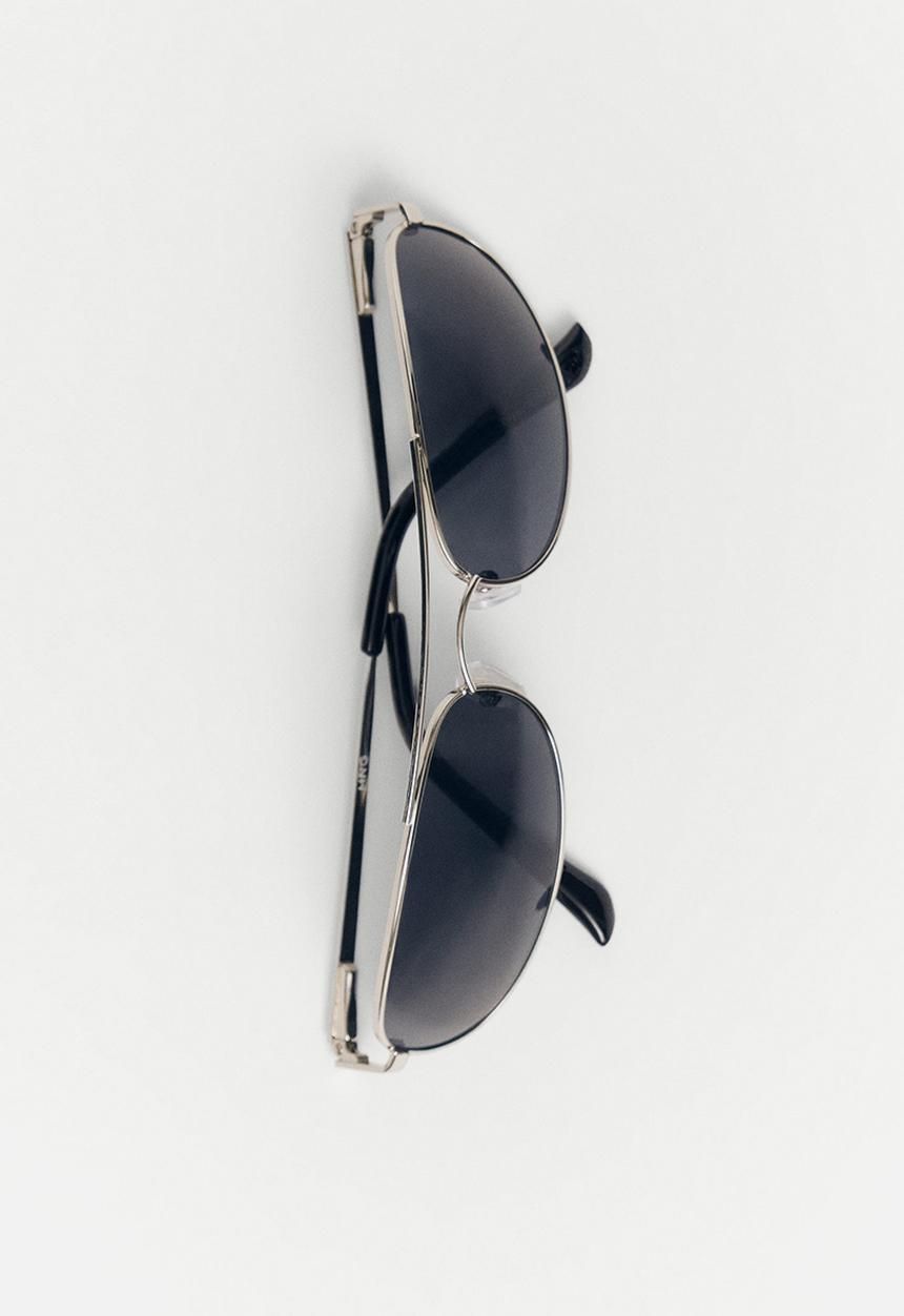 MANGO - Sunglasses fame - silver