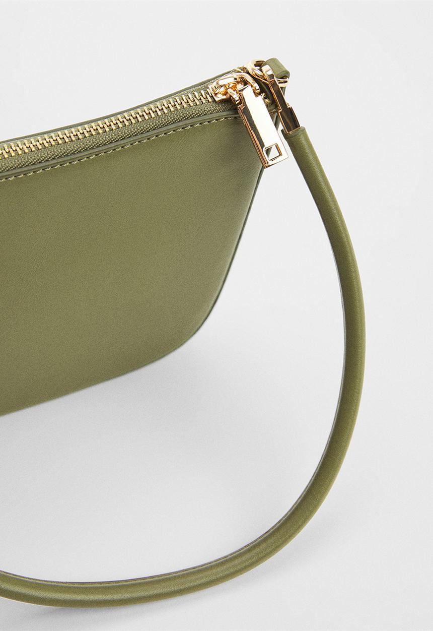 MANGO - Garrido shoulder bag - khaki