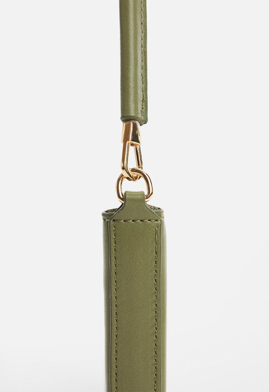 MANGO - Garrido shoulder bag - khaki