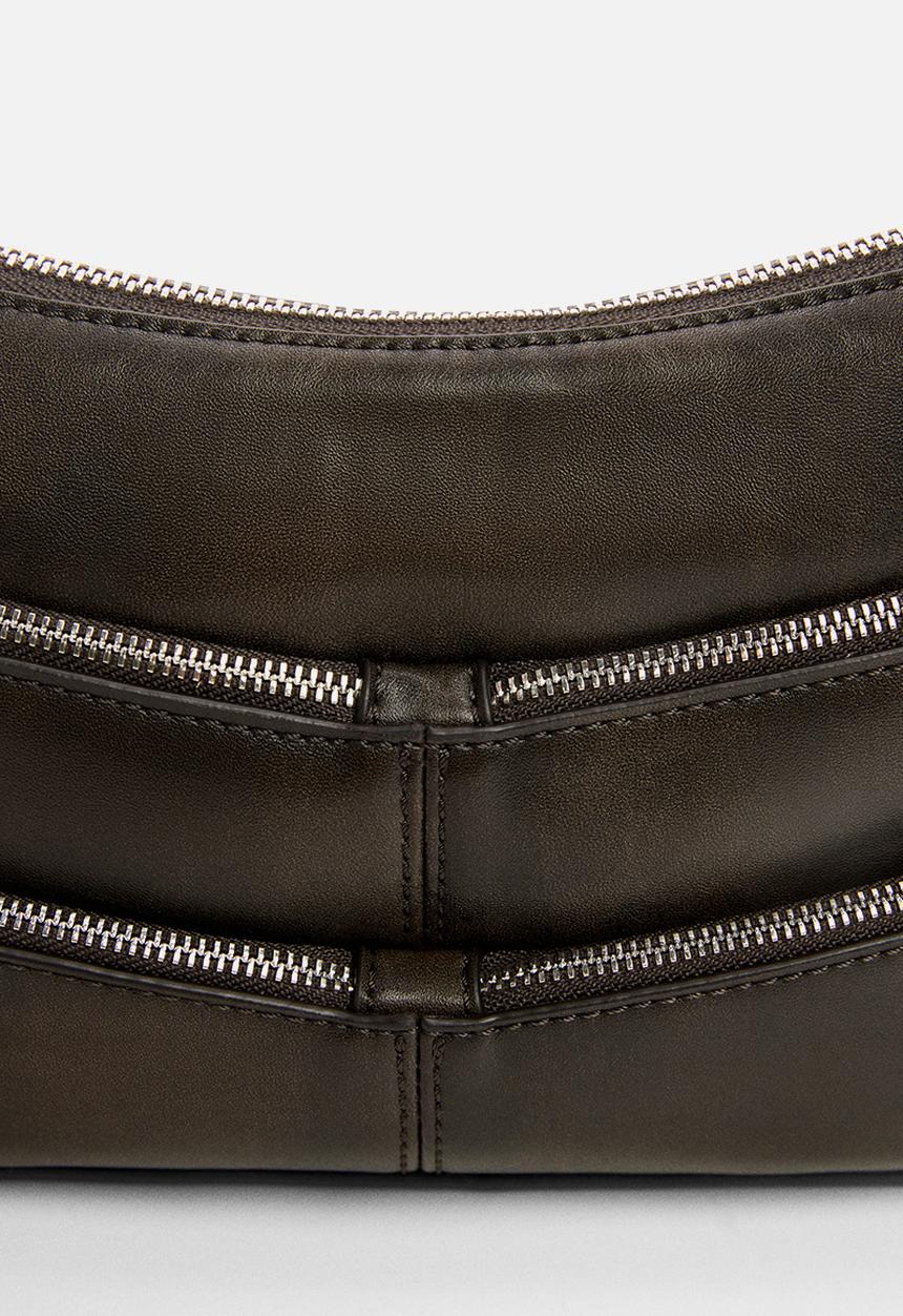 MANGO - Manuela shoulder bag - grey