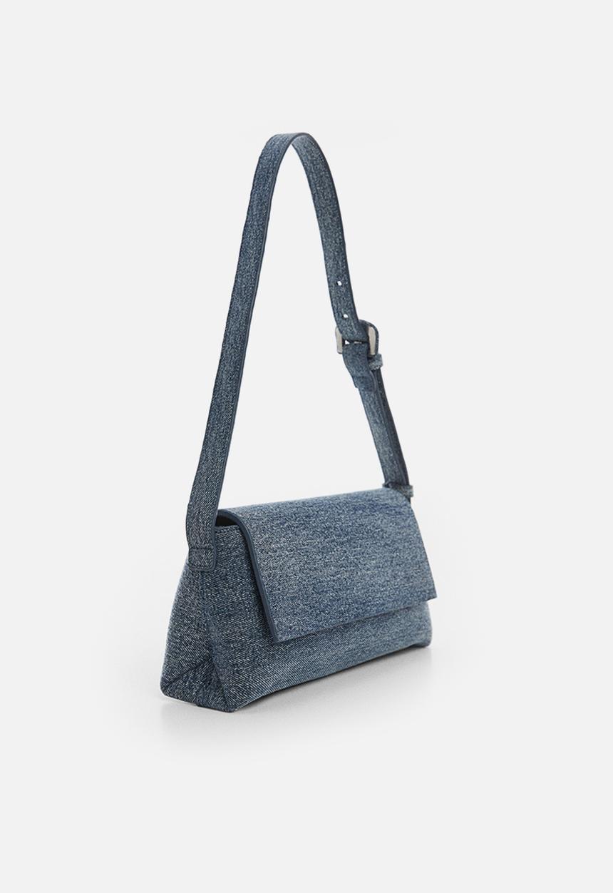 MANGO - Lucer shoulder bag - open blue