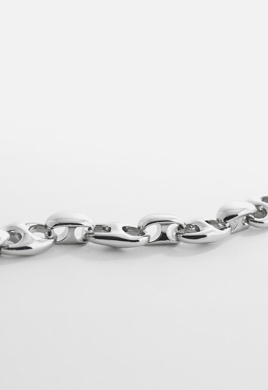 MANGO - Necklace fabian - silver