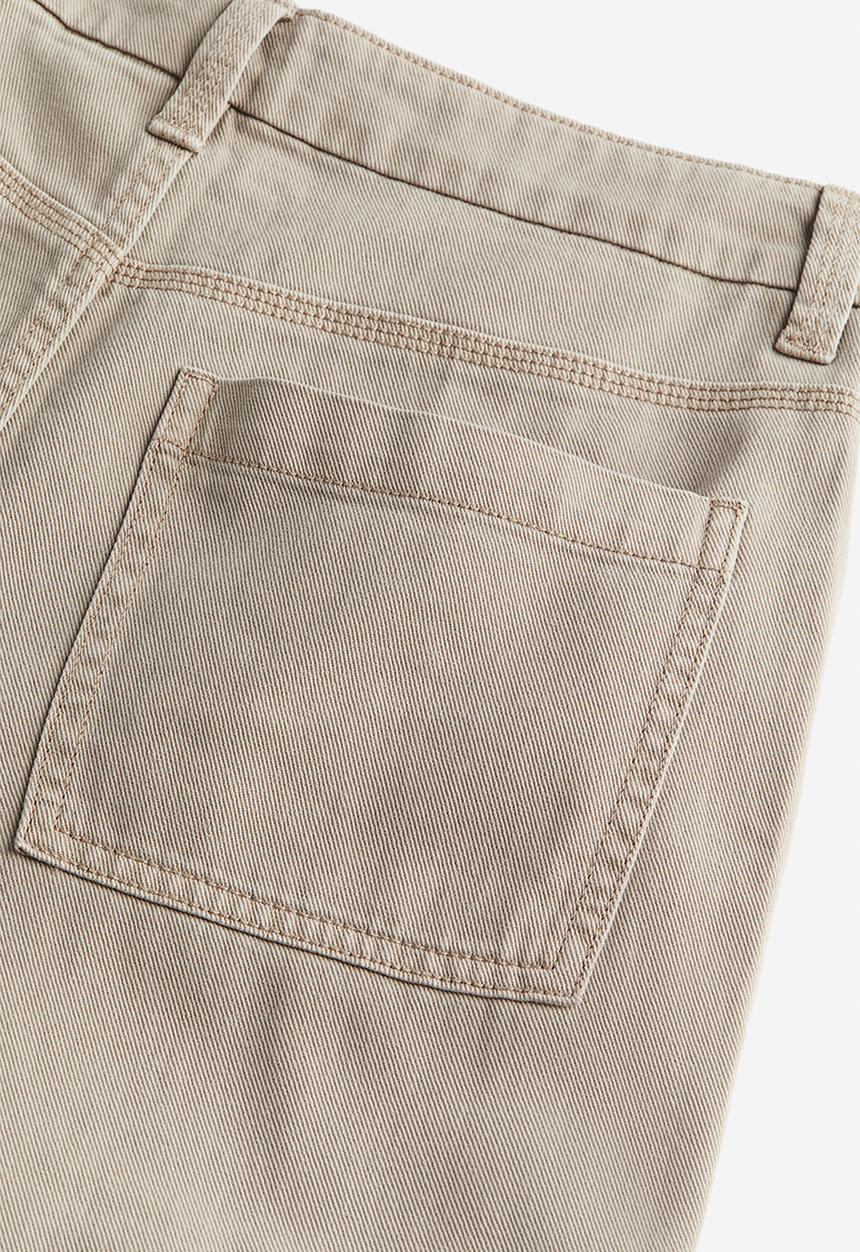 H&M - Twill cargo trousers - beige