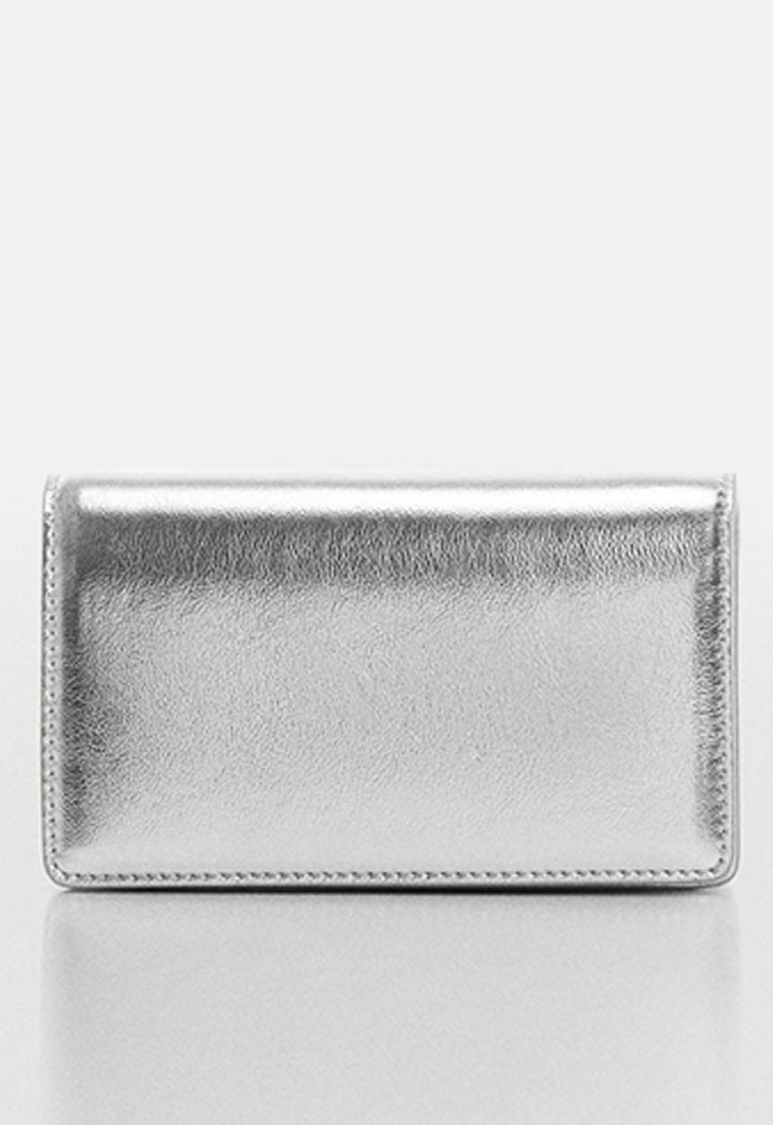 MANGO - Eric crossbody bag - silver