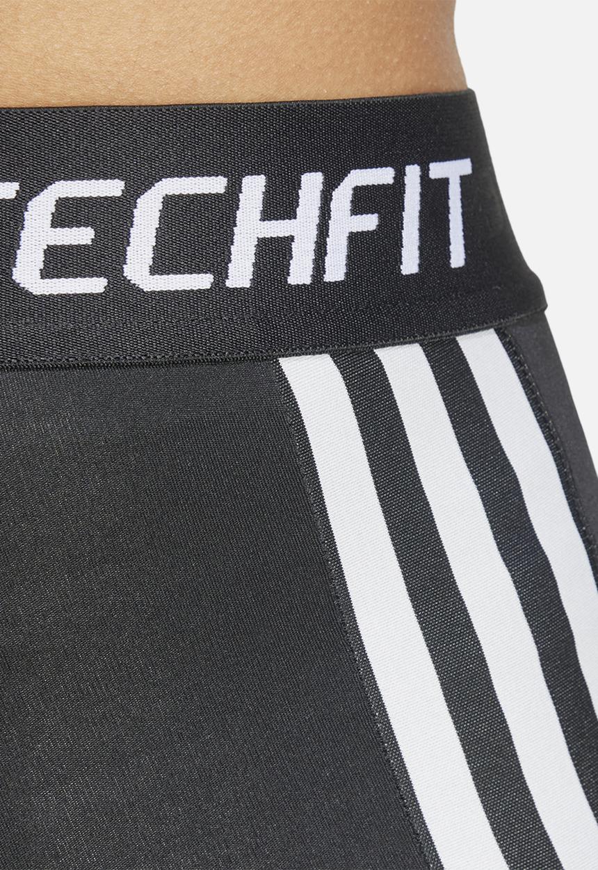 adidas Performance - Techfit 3 Stripe short - black