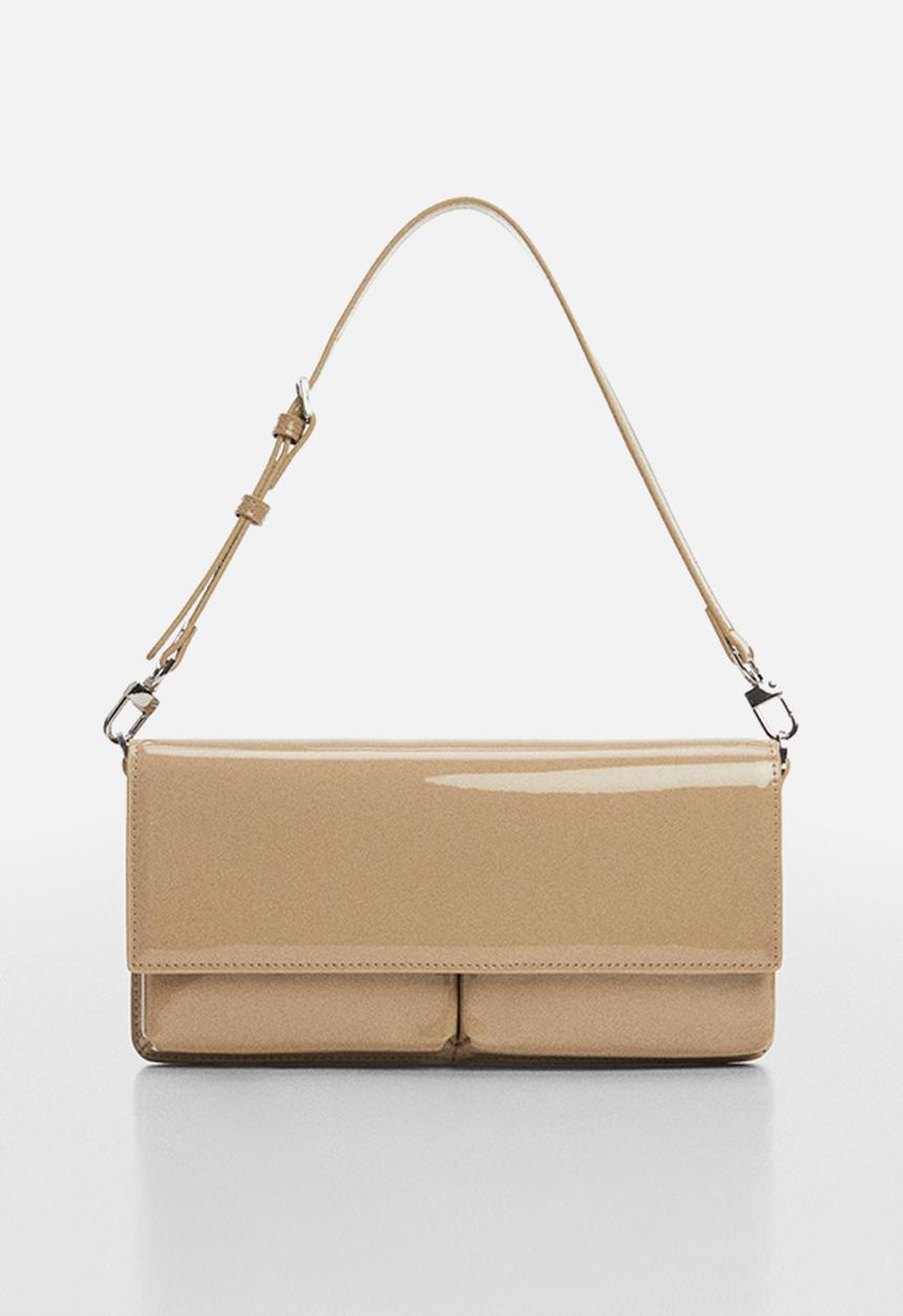 MANGO - Karen shoulder bag - brown