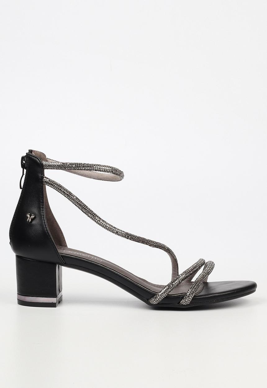 Butterfly Feet - Genna 1 block heel - black