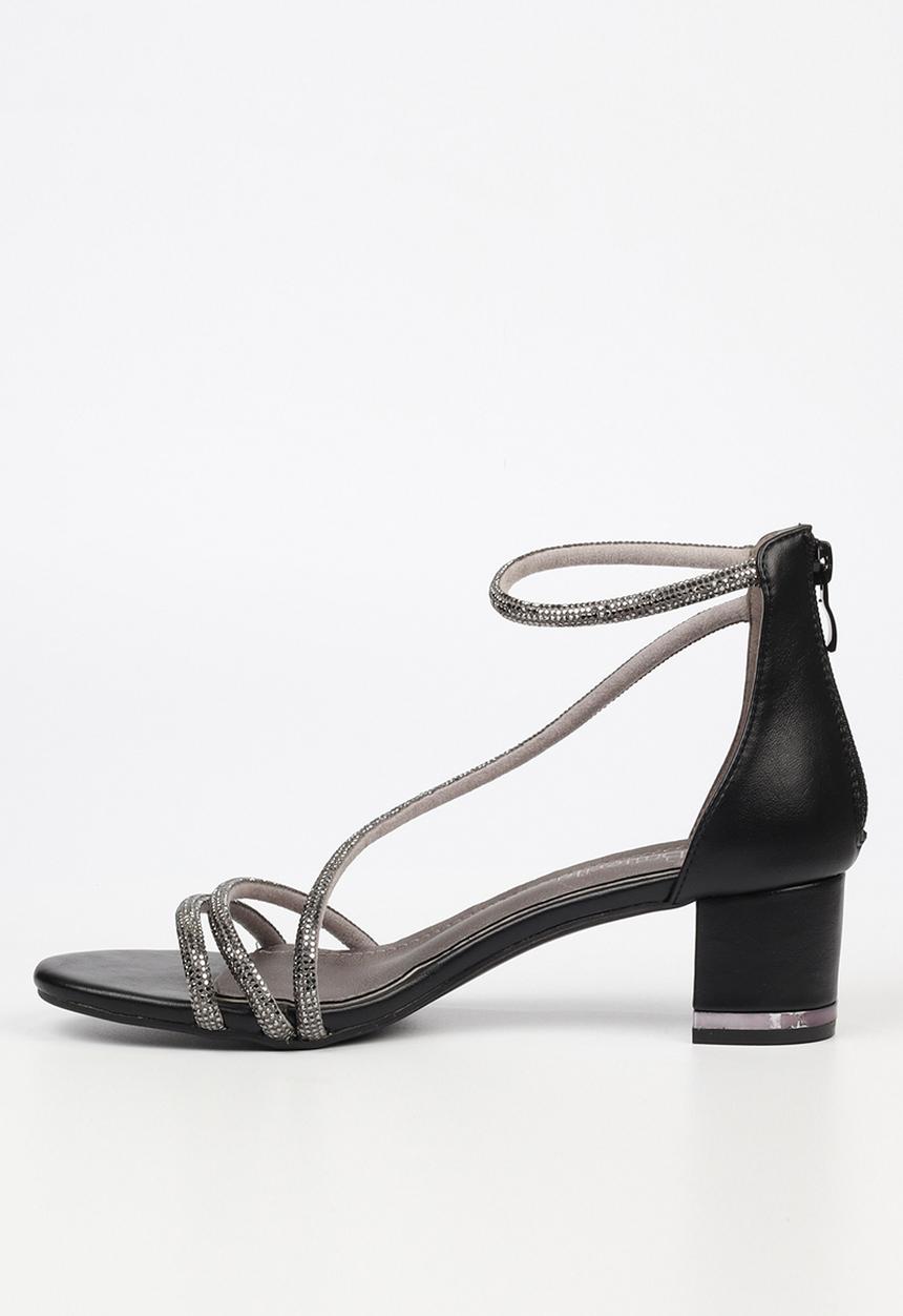 Butterfly Feet - Genna 1 block heel - black